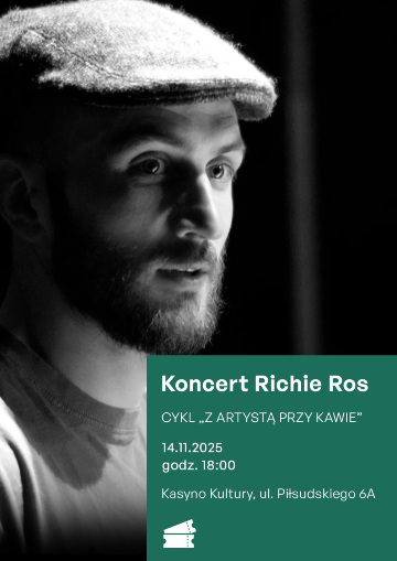 Plakat Koncert Richie Ros