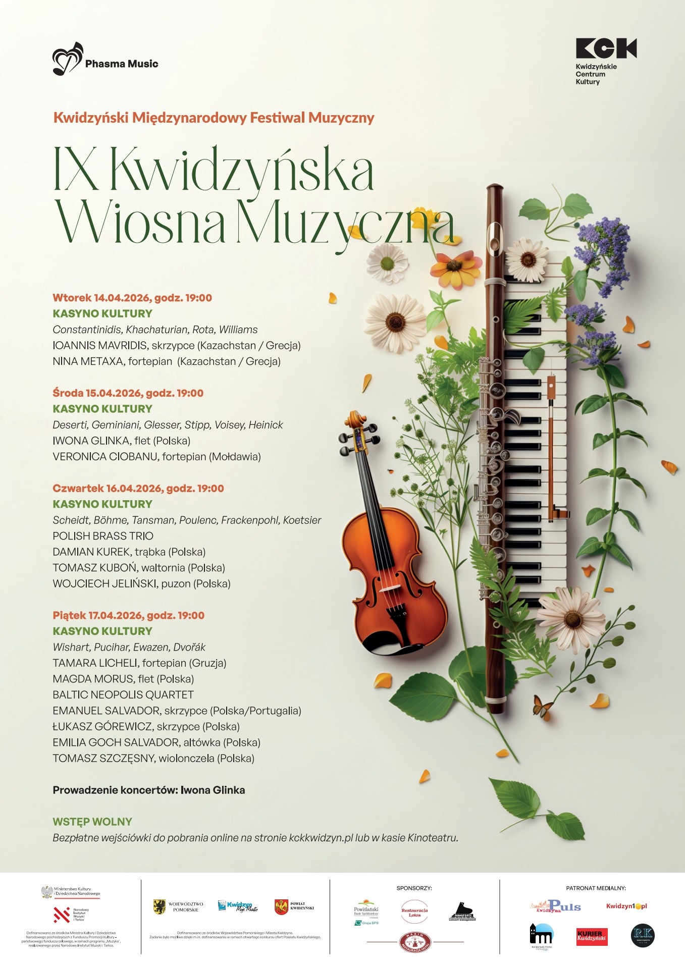 Plakat Wiosna muzyczna