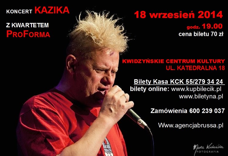 Obraz dla galerii: 18.09.2014 Koncert Kazika