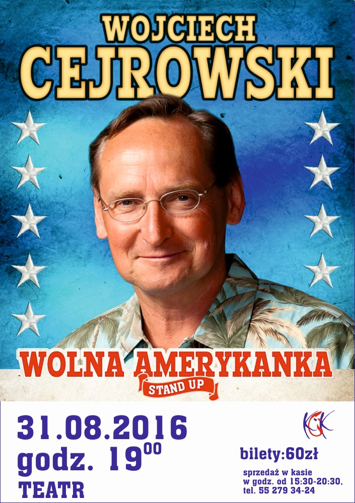 Obraz dla galerii: 31.08.2016 Stand Up Wojciecha Cejrowskiego