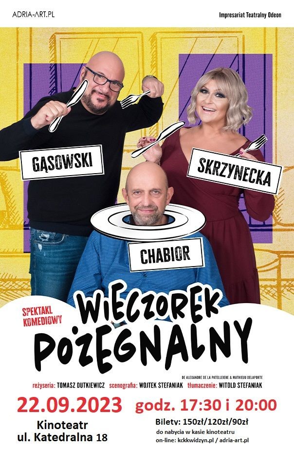 Obraz dla galerii: 22.09.2023 spektakl teatralny WIECZOREK POŻEGNALNY - Fot. Mirosław Wiśniewski
