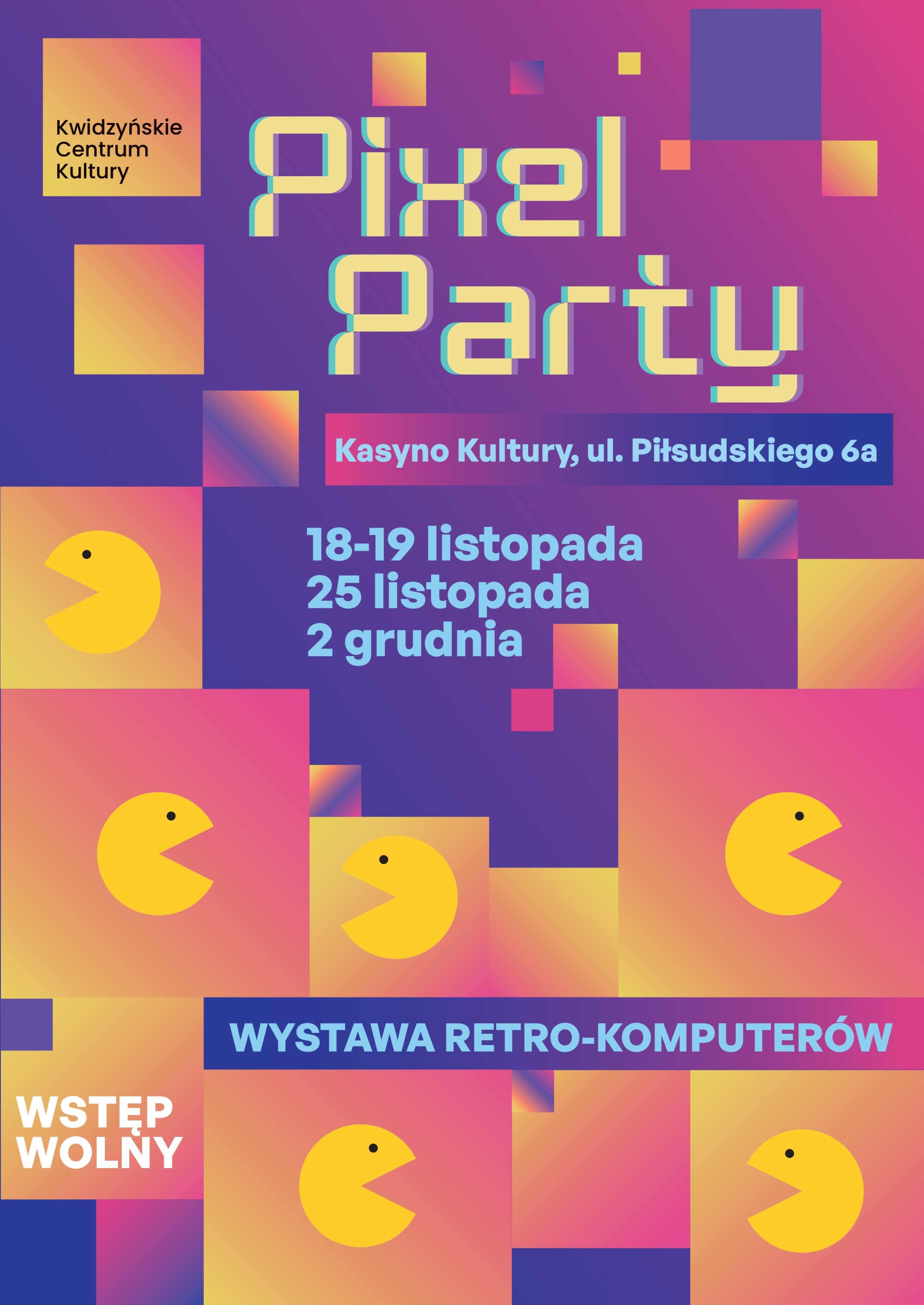 Obraz dla galerii: 18.11.2023 Pixel Party - wystawa retro-komputerów - Fot. Mateusz Falkiewicz