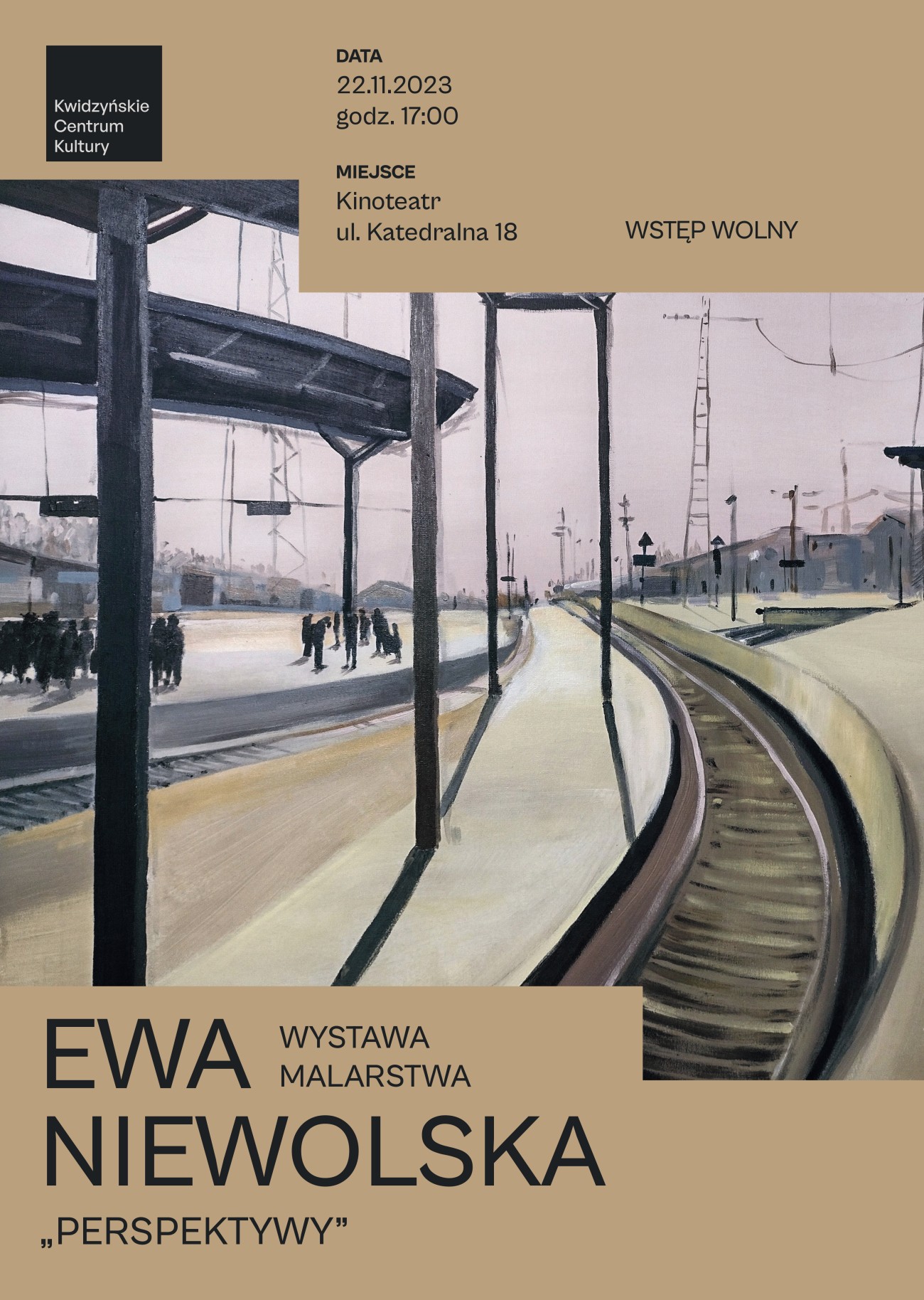 Obraz dla galerii: 22.11.2023 Perspektywy - wystawa malarstwa Ewy Niewolskiej - Fot. Mirosław Wiśniewski